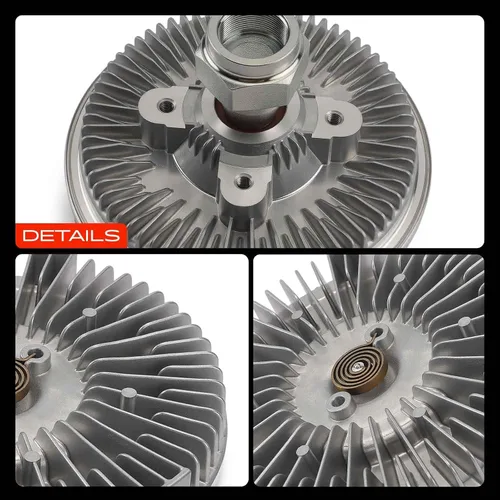 Vista 9 de A-Premium Embrague del ventilador de refrigeración del motor compatible con Ford Excursion 2000-2003, F-250 F-350 F-450 F-550 Super Duty 1999-2003