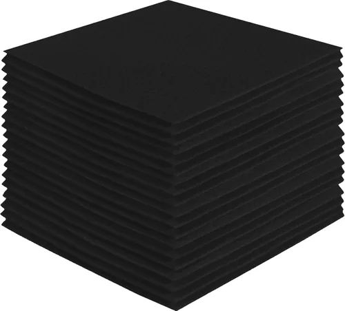 Vista 90 de FabricLA Hojas de fieltro acrílico para manualidades, cuadrados de fieltro precortados suaves de 4 x 4 pulgadas (3.9 in x 3.9 in), utiliza hojas