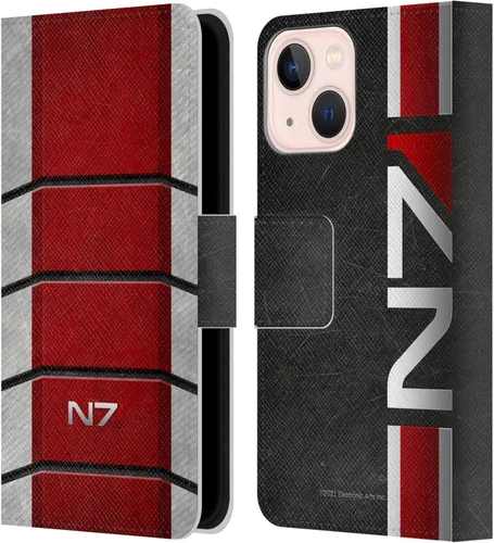 Vista 50 de Head Case Designs Funda de piel con licencia oficial de EA Bioware Mass Effect Cerberus Logo Graphics tipo cartera compatible con Apple iPhone 11