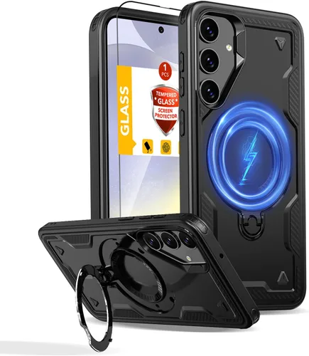 Vista 27 de Funda magnética para Google Pixel 9A compatible con cargador inalámbrico MagSafe, para Pixel 9A, funda de teléfono integrada de 360 °, con 2