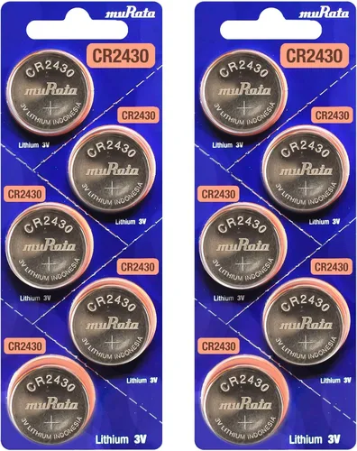 Vista 12 de Murata Batería CR2430 DL2430 ECR2430 3V Litio Moneda Celda (5 Baterías)