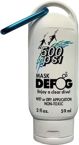 Vista 2 de 500 psi Desempañador de máscara con mosquetón, ideal para buceadores