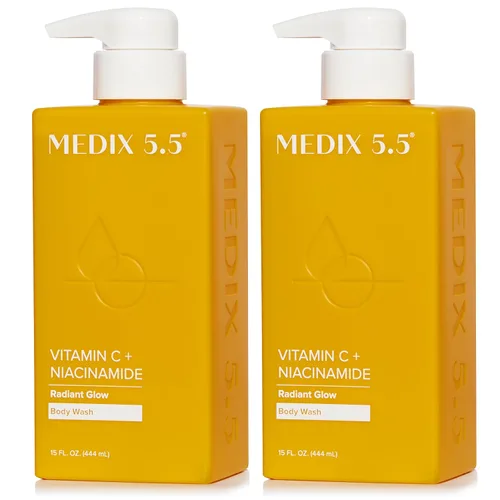 Vista 24 de MEDIX - Juego de 3 piezas para el cuidado de la piel antienvejecimiento Limpiador facial y corporal espumoso exfoliante con ácido glicólico AHA +