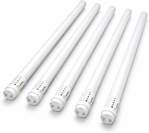 Vista 8 de Bombillas LED T8 de 4 pies, respaldo de batería de emergencia, juego de 5 unidades Reemplazo de tubo fluorescente, 5X CCT sintonizable 2700K a