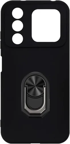 Vista 11 de Estuche y soporte de anillo para Fossibot S7 - transparente+negro Clear+BlackRing