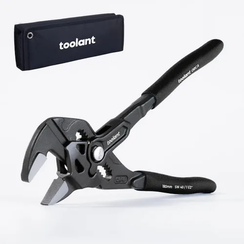 Vista 13 de toolant - Mini alicates de 5 pulgadas, acero CR-V, mordazas lisas, bolsillo