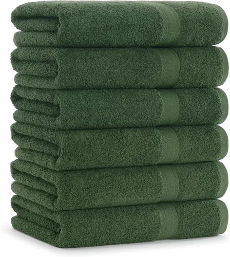Vista 14 de Arkwright True Color - Paños de lavado suaves, 100% algodón, paquete de 12 unidades, ligeros, 475 GSM, absorbentes y de secado rápido para cara