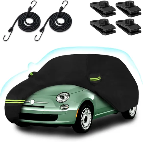 Vista 10 de Cubiertas de coche para Mini Cooper/Cooper S/Hardtop/Convertible 2 puertas 2002-2025, cubierta completa para auto Cooper impermeable 210T para todo