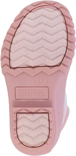 Vista 5 de Nautica Botas de invierno impermeables para niños, botas de pato para niños, niñas y niños, niños (niños grandesniños pequeños)