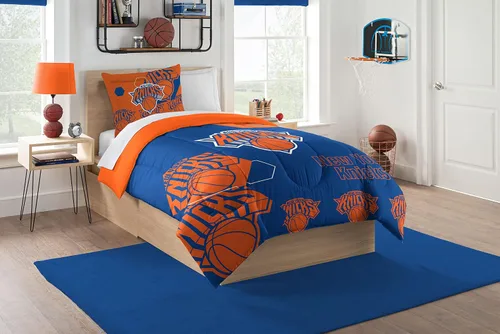 Vista 50 de Northwest NBA Unisex-Adult Comforter and Sham Set Golpe inverso