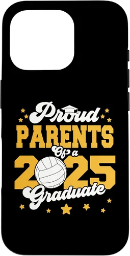 Vista 20 de iPhone 16 Parents of a 2025 Graduate Prom Graduation 25 VolleyBall Case