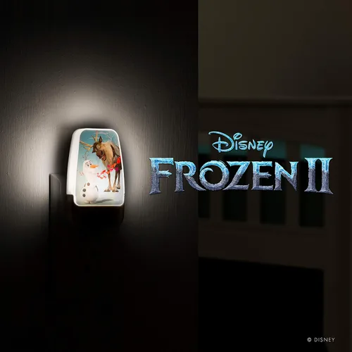 Vista 7 de Projectables Disney Frozen 2 LED Night Light + Projectables Frozen 2 luz nocturna, edición de coleccionista, enchufe del atardecer al amanecer