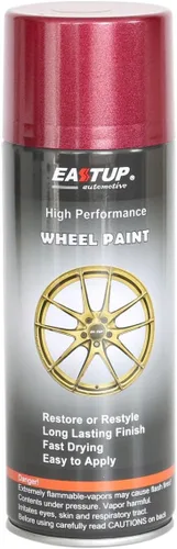 Vista 11 de EASTUP Pintura en aerosol de esmalte acrílico metálico de imitación de plata premium para ruedas - Acabado brillante, alta durabilidad, resistente