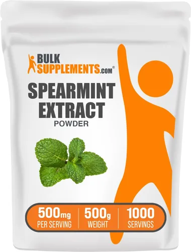 Vista 6 de BULKSUPPLEMENTS.COM Polvo de extracto de menta verde, suplemento de menta verde, extracto de menta verde, grado alimenticio, vegano y sin gluten