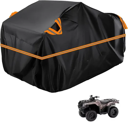 Vista 206 de Cubierta para ATV impermeable compatible con Arctic Cat H1 EFI TRV Cruiser 4x4 2011, cubierta de 210D para vehículos de 4 ruedas, cubierta para quad