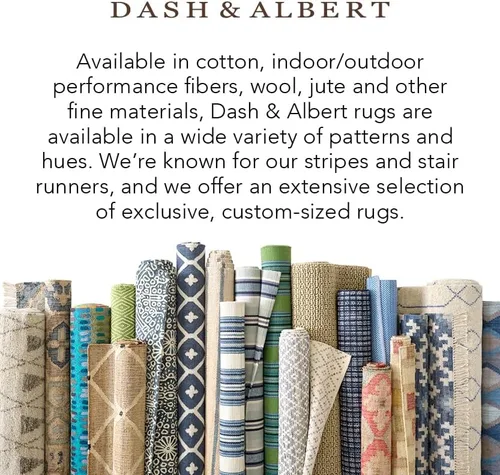 Vista 3 de Dash and Albert Rugby Stripe - Bolsa de mano para interiores y exteriores, talla única, patrón de rayas azules, Azul