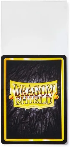 Vista 3 de Dragon Shield - Paquete de 10 fundas interiores transparentes de ajuste perfecto, tamaño estándar, 100