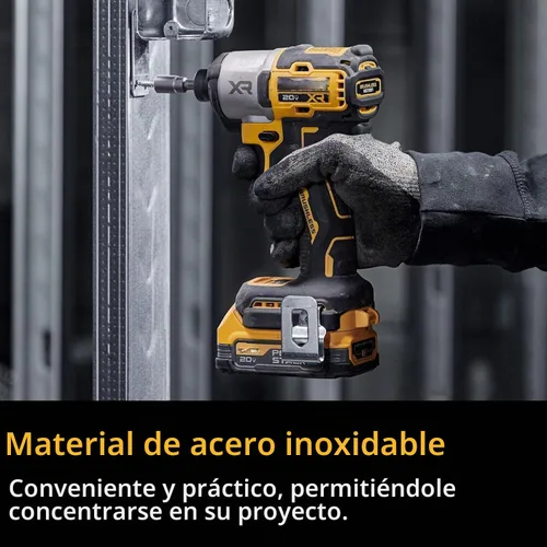 Vista 5 de Clips de cinturón para Dewalt, kit de gancho de repuesto para herramientas de taladro, compatible con Dewalt N268241 para herramientas eléctricas