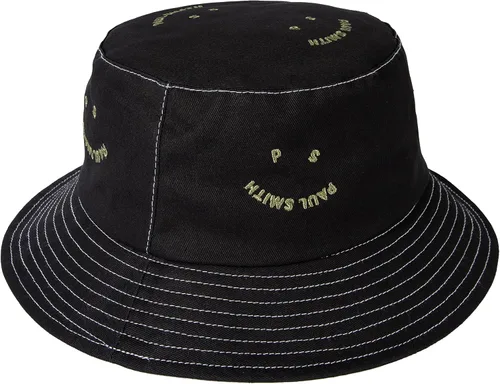 Vista 3 de Paul Smith Hombres Sombrero Ps Happy Allvr Bkt