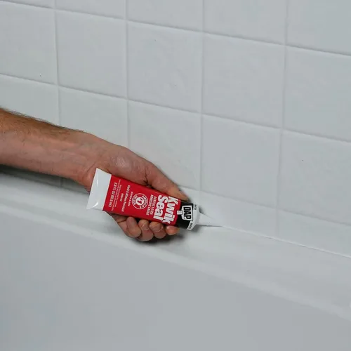 Vista 7 de DAP Kwik Seal - Calafateo adhesivo para cocina y baño, blanco, 2.8 onzas (7079800954)