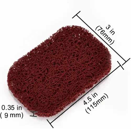 Vista 2 de Almohadillas protectoras de jabón, 4 unidades, antideslizantes, autodrenantes, kit surtido de almohadillas para jabón, para ducha, cocina, baño