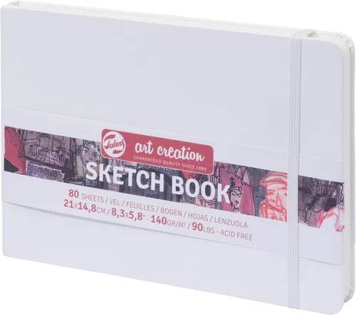Vista 11 de Cuaderno de bocetos Talens Art Creation rojo 12X12 cm, 140 gramos