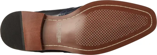 Vista 4 de Stacy Adams Tinsley Wingtip Zapatos Oxford con cordón, Azul