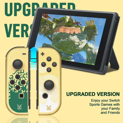 Vista 3 de SWTOTK Go2fun Joypads Controller Compatible with Nintendo Switch,Replacement LR Joypad Controllers with Dual Vibration,Support Wake-upMotion