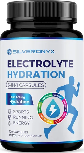 Vista 10 de Suplemento de electrolitos, sin azúcar, complejo de hidratación avanzada con cloruro de sodio, magnesio, potasio, calcio, vitamina D3, las mejores