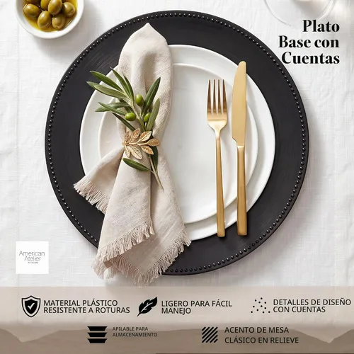 Vista 4 de ChargeIt! by Jay Plato Base Redondo Negro