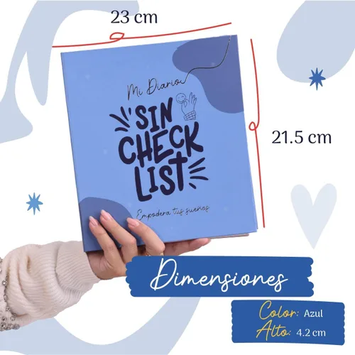 Vista 2 de Explorando el viaje interior con El diario del empoderamiento personal incluye mapa de sueños, hoja con stickers, y 23 tarjetas con frases