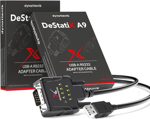 Vista 8 de FTDI Adaptador USB a RS232 con 9 LED de estado, puerto serie DB9 FT232RL Chipset, Hardware Flow Control, Real-Time Signal Monitoring and ESD
