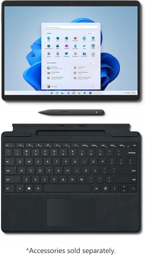 Vista 5 de Microsoft Surface Pro Pantalla táctil de 8 a 13 pulgadas, Intel Evo Platform Core i5-memoria de 16 GB, SSD de 256 GB, solo dispositivo, grafito