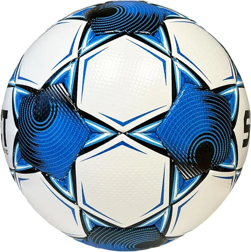 Vista 2 de SELECT Balón de fútbol número 10 Blanco/Azul/Negro V25 - 1-Ball