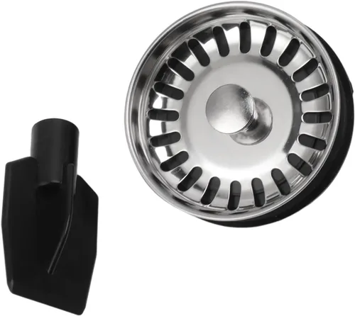 Vista 3 de Jeanoko Triturador de basura Colador de tapón de agua resistente a la oxidación Eliminador de residuos de alimentos Filtro trituradora Parte