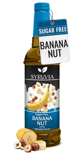 Vista 9 de Jarabe de café sin azúcar Syruvia, jarabe con sabor a caramelo para bebidas, lattes y postres – 25.4 fl oz