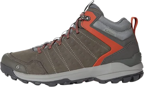 Vista 7 de Oboz Sypes Mid Leather B-Dry - Zapatos de senderismo para hombre