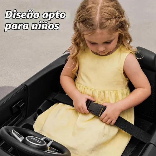 Vista 5 de Audi TTRS - Juguetes de paseo de 24 V, coche eléctrico para niños pequeños con control remoto Negro