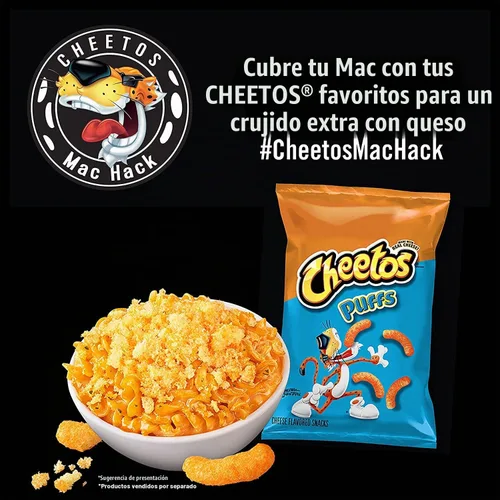 Vista 5 de Mac N Cheetos Bold & Cheesy, tazas de 2.32 onzas (paquete de 4)