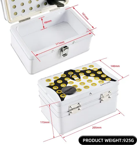 Vista 3 de Bat-Safe Lipo-batería de litio carga caja fuerte tamaño S