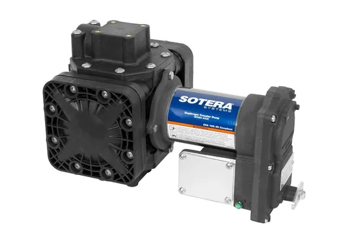 Vista 7 de Sotera Bomba de transferencia química de 12 V CC, Chemtraveller portátil con medidor - Bomba de transferencia de ácido suave para aplicaciones al