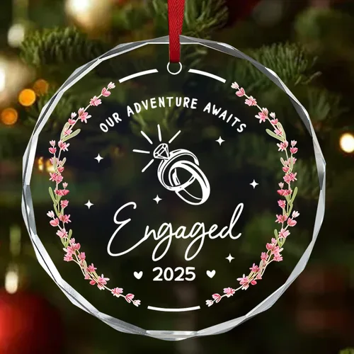Vista 8 de Jesuspirit Adornos Navideños de Amigos 2025, Regalos de Amistad para Mujeres y Amigas, Adorno para Árbol de Navidad, Adorno de Regalo para Hermanas