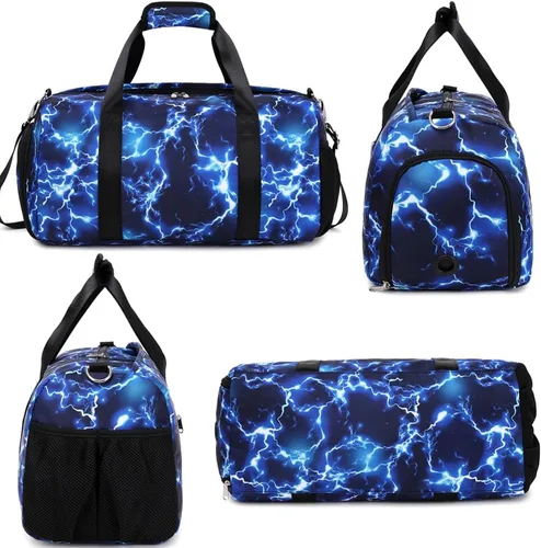 Vista 2 de Bolsa de baile para niñas, bolsa deportiva para niñas, niños, bolsa de gimnasio para niños, bolsa de ballet para niños, bolsa de noche