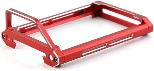 Vista 8 de kingsea Marco protector de transmisor de metal, accesorios de receptor de transmisor de automóvil a control remoto, piezas de actualización Negro