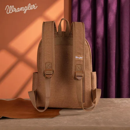 Vista 6 de Montana West Wrangler Aztec - Mochila de punto para mujer, estilo occidental, casual, mochila