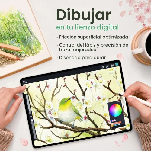 Vista 4 de BELLEMOND Protector de pantalla de papel para iPad 10.2" 9ª/8ª/7ª