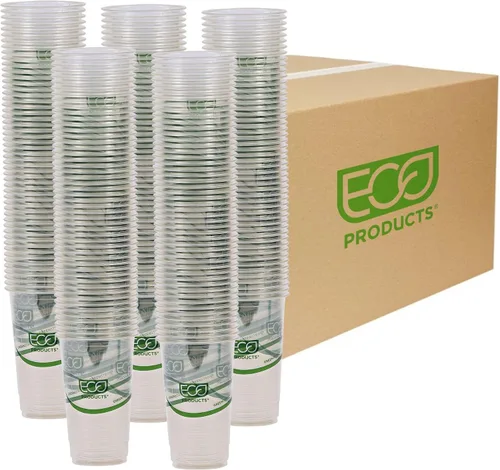 Vista 19 de Eco-Products, Inc GreenStripe - Vasos para bebidas frías, Transparente, 1000