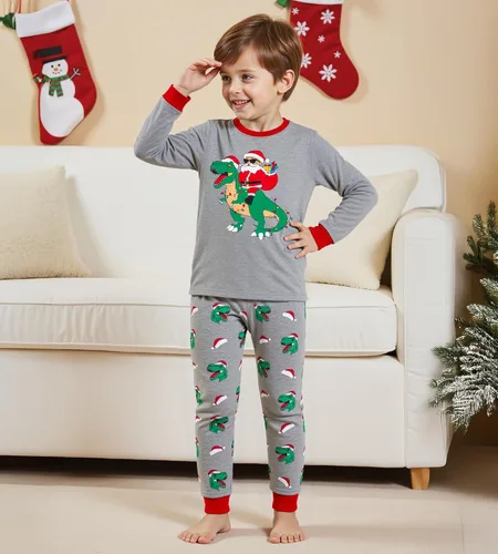 Vista 30 de HONGTEYA Ropa de Halloween para niños y niñas, ropa de esqueleto de algodón para niños pequeños, talla 3-7T
