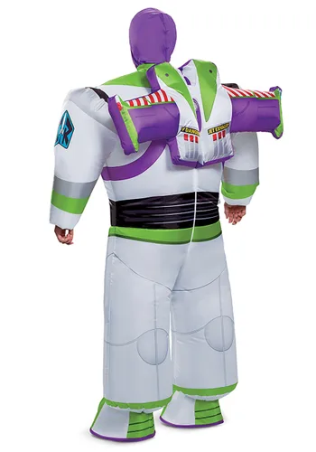 Vista 2 de Disfraz Inflable para Adulto Buzz Lightyear de Disney Toy Story Multicolor