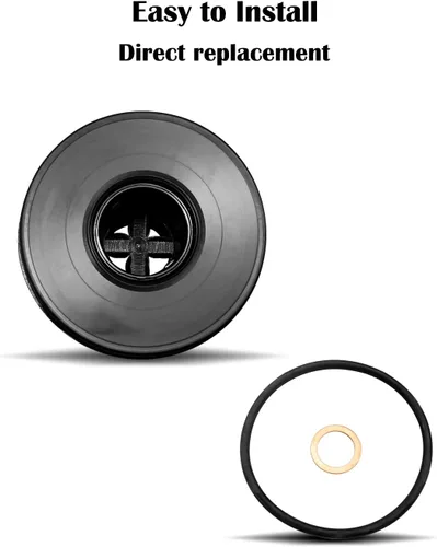 Vista 6 de Kit de filtro de aceite 2 unidades para Mini Cooper R56 R60 R58 R59 Countryman Clubman Paceman Coupe Reemplazar 11427622446